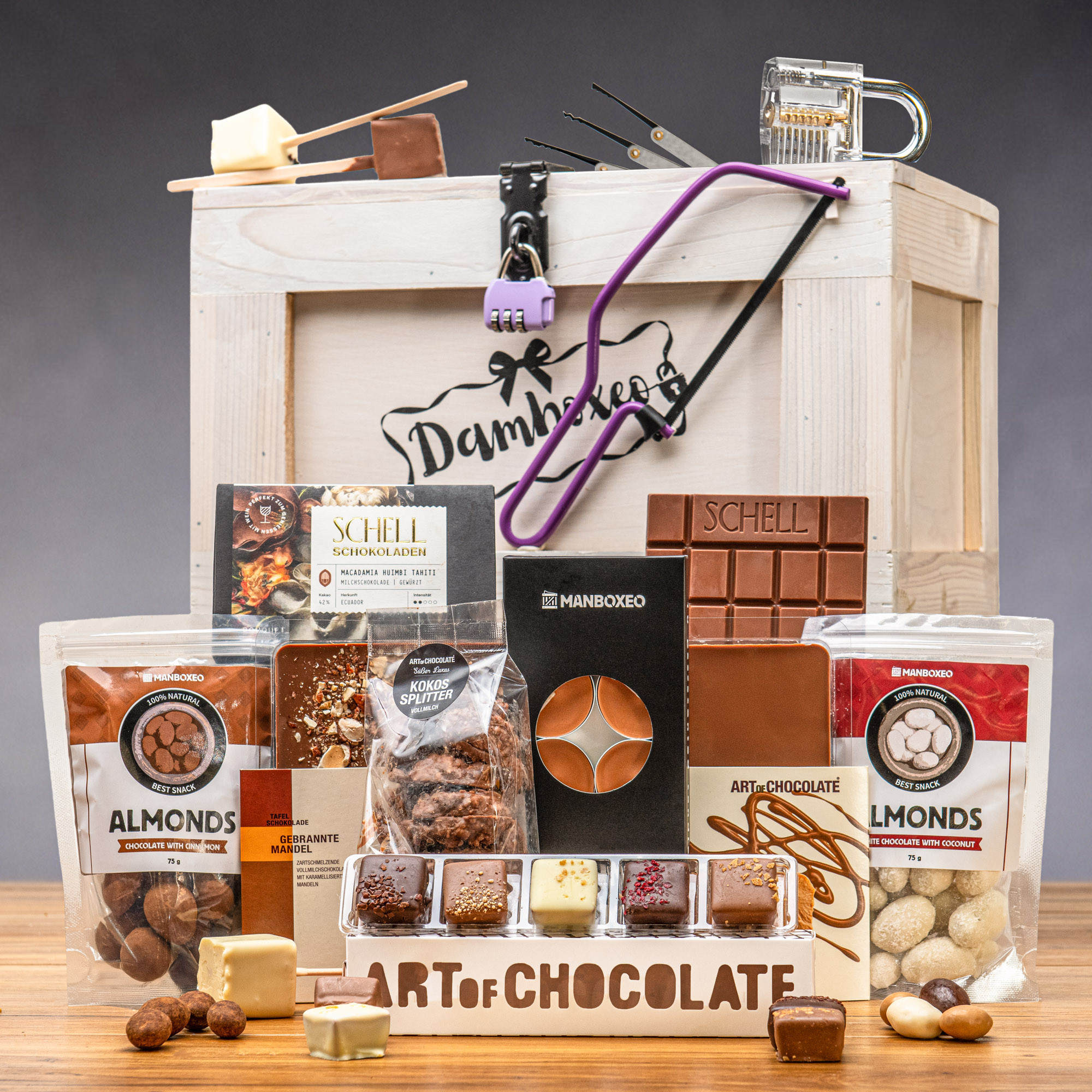 Damboxeo voller Schokolade