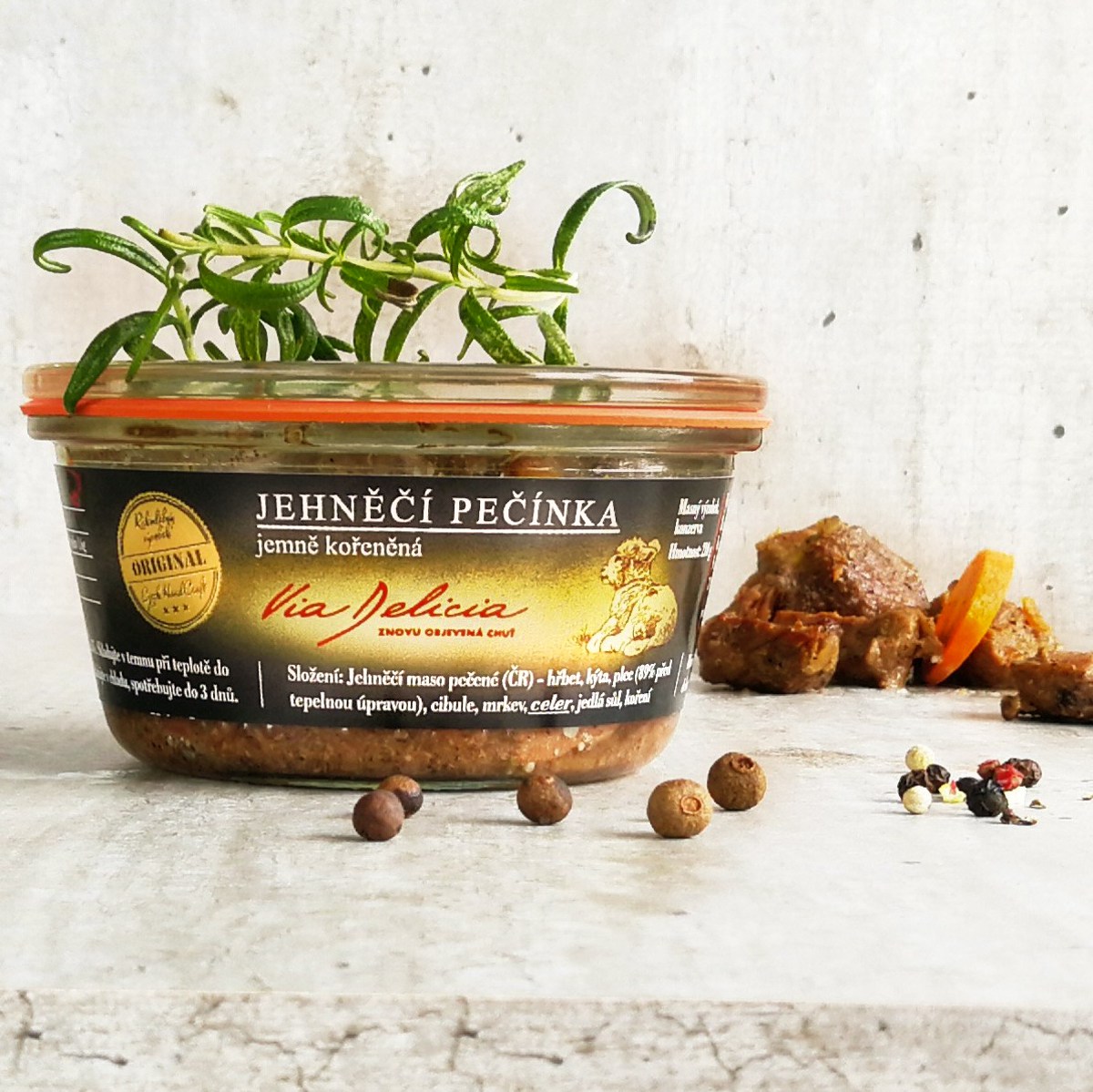 Jehněčí pečínka jemně kořeněná 210g