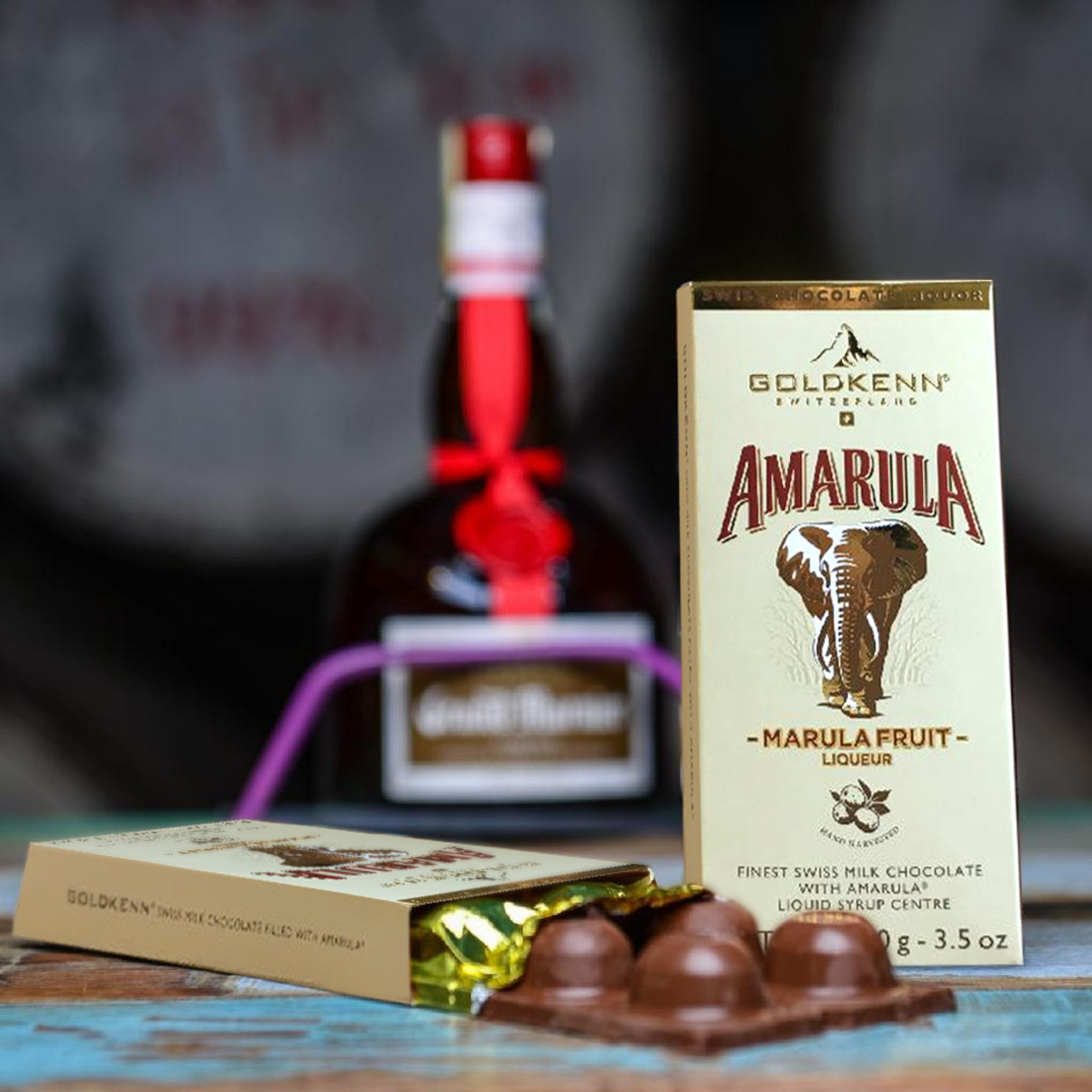 Grand Marnier, Luxusní čokoláda Goldkenn s náplní likér Grand Marnier