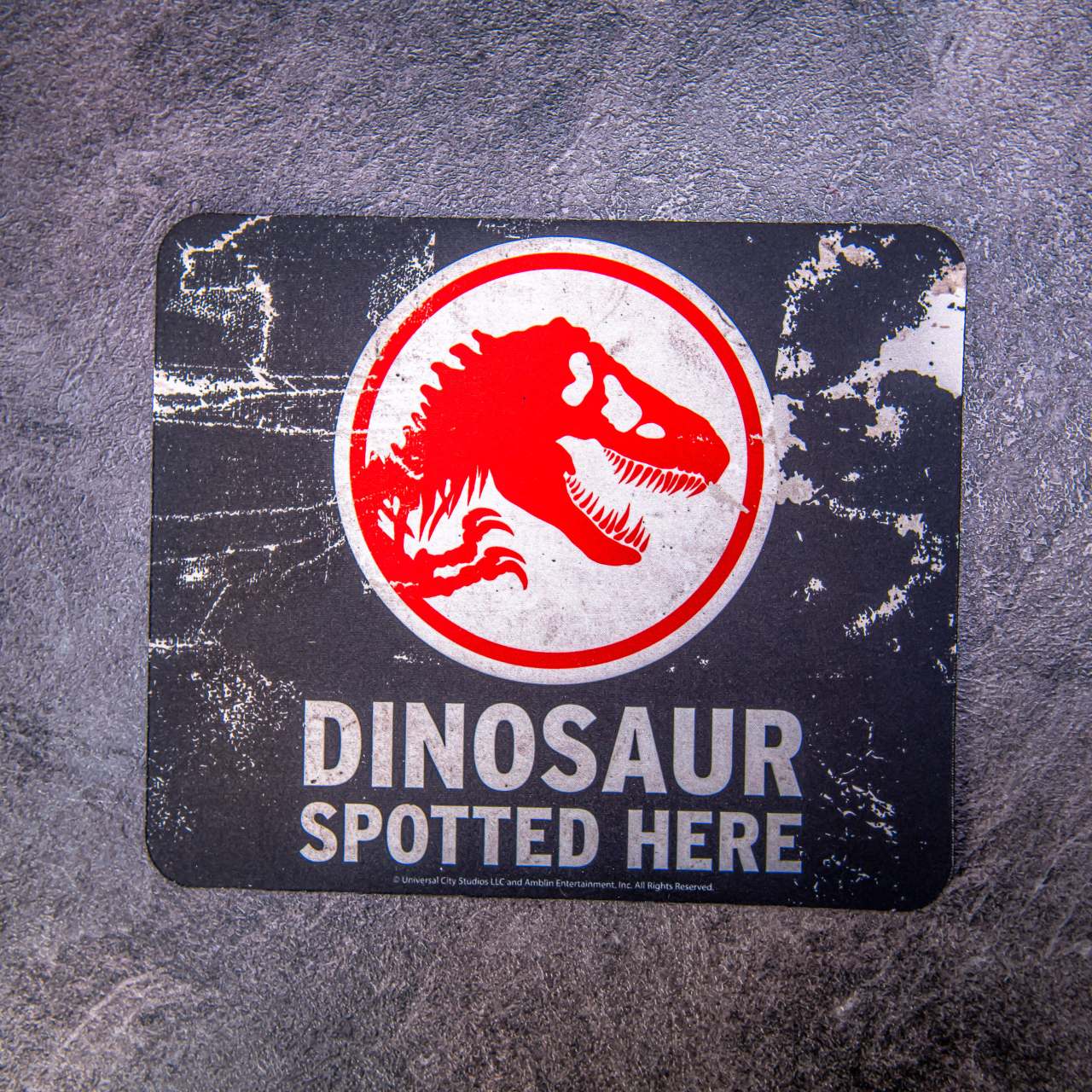 JURASSIC WORLD Flexible Mousepad Caution dinosaur - Podložka po myš Jurský park (ABYACC410)