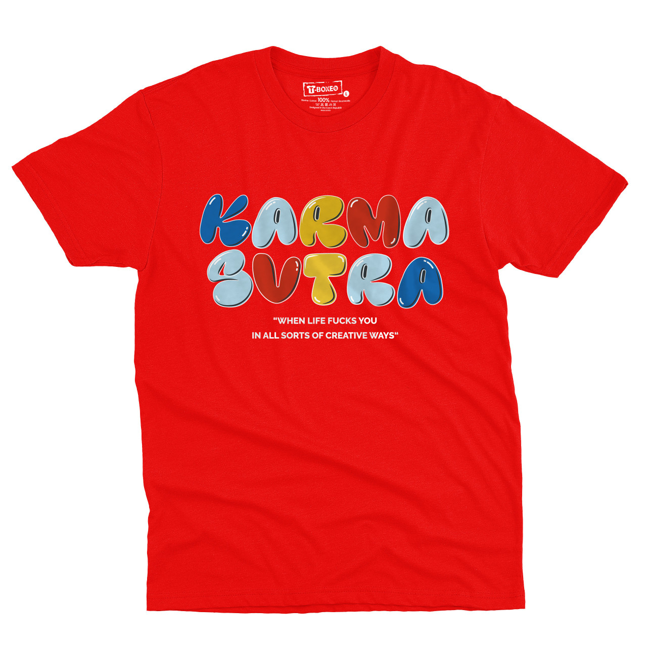 Pánské tričko s potiskem “Kamasutra”