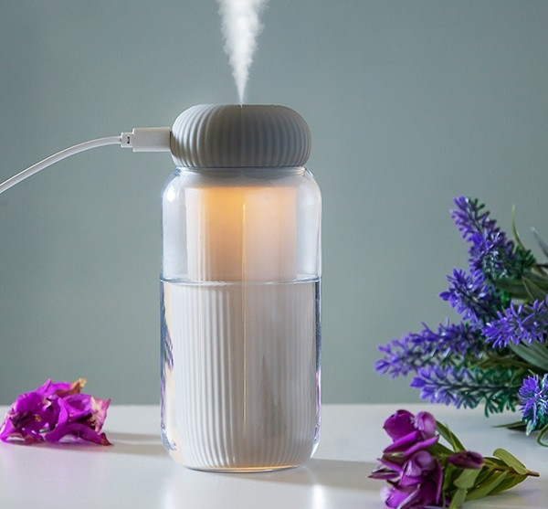 Ultrazvukový zvlhčovač a aroma difuzér s LED stearal innovagoods (V0103247)