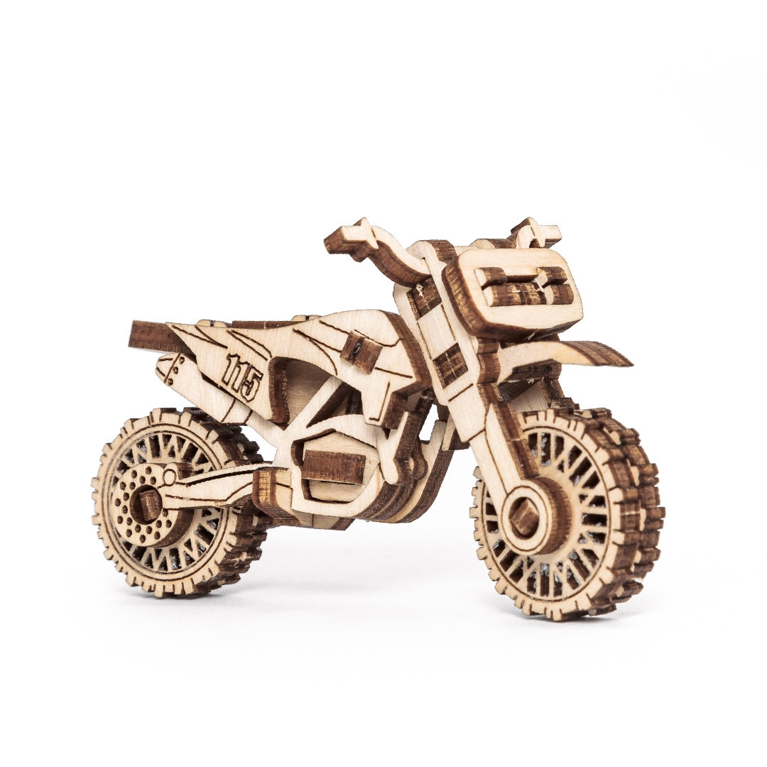 Set dřevěných modelů vozidel