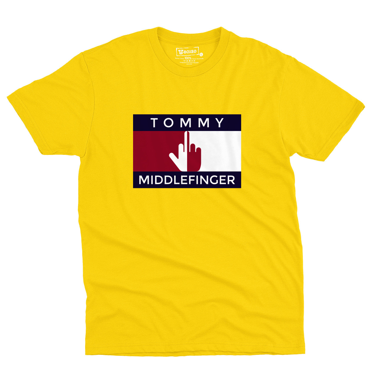 Pánské tričko s potiskem “Tommy Middlefinger”