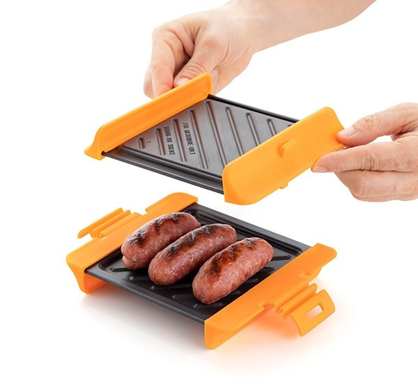 Gril do mikrovlnné trouby grillet innovagoods (V0103102)