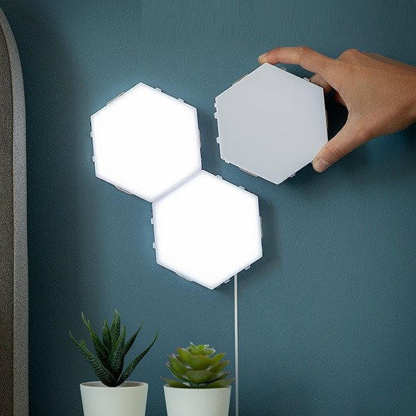 Sada modulových magnetických a dotykových LED panelů tilight innovagoods (3 kusy) (V0103124)