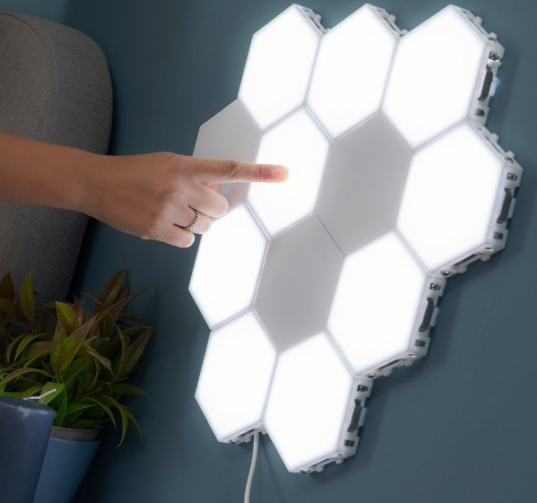 Sada modulových magnetických a dotykových LED panelů tilight innovagoods (3 kusy) (V0103124)