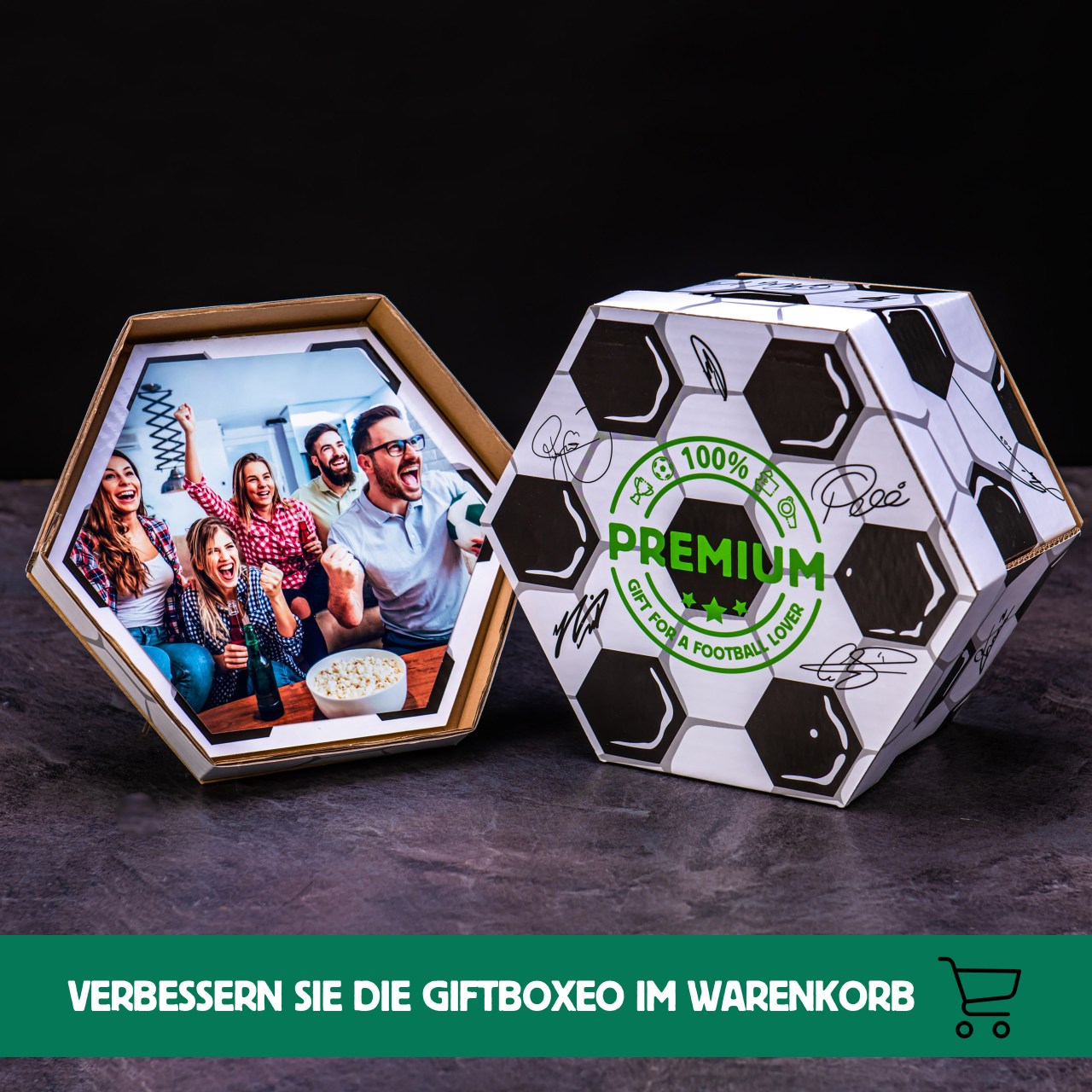 Giftboxeo plné masa XXL -  Fotbalové
