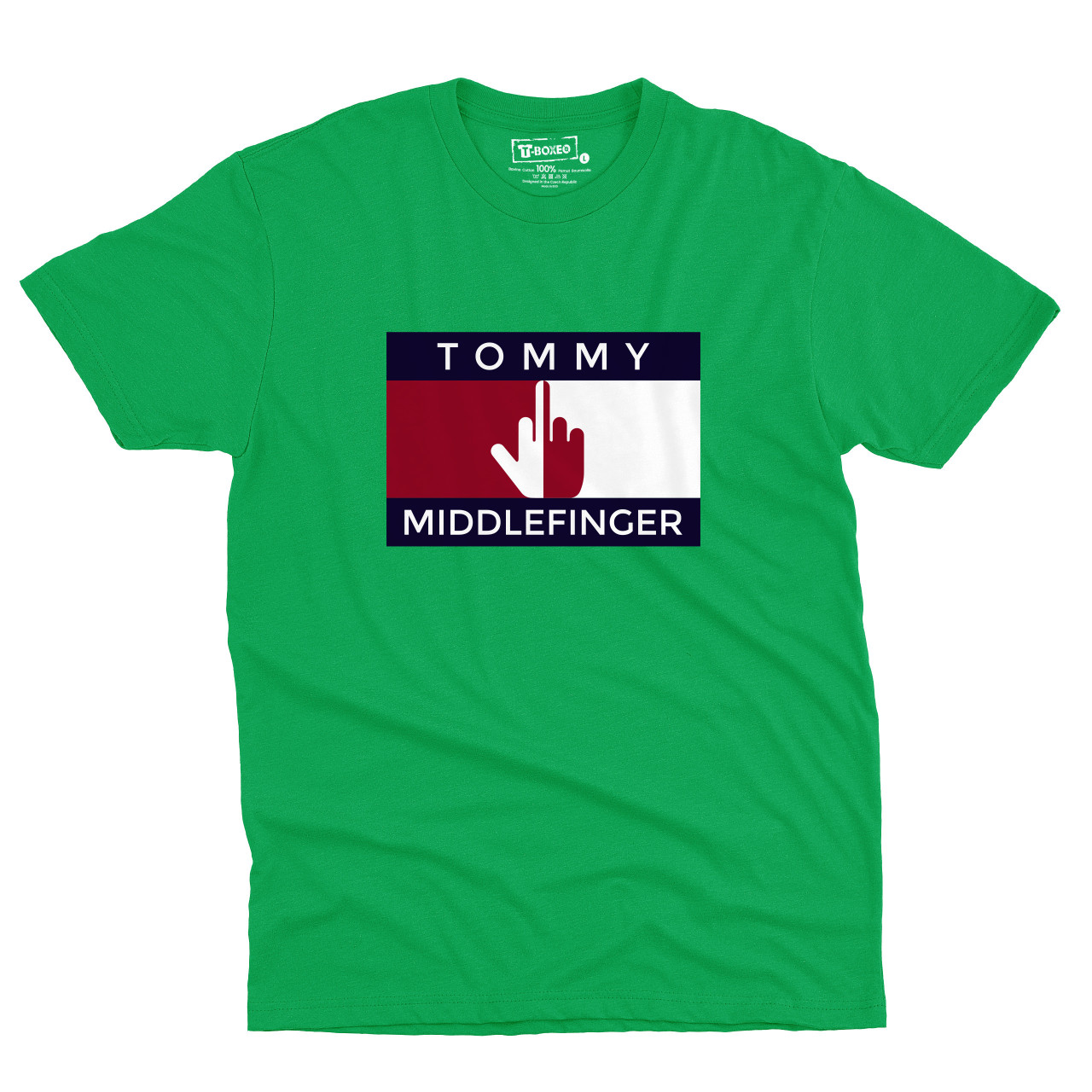 Pánské tričko s potiskem “Tommy Middlefinger”