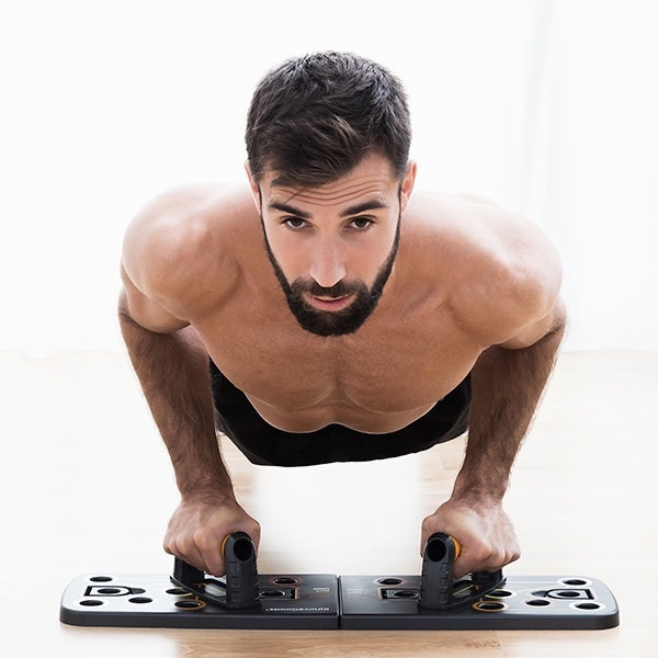 Push-up deska na kliky s odporovými gumami a příručkou cviků pulsher innovagoods (V0103181)