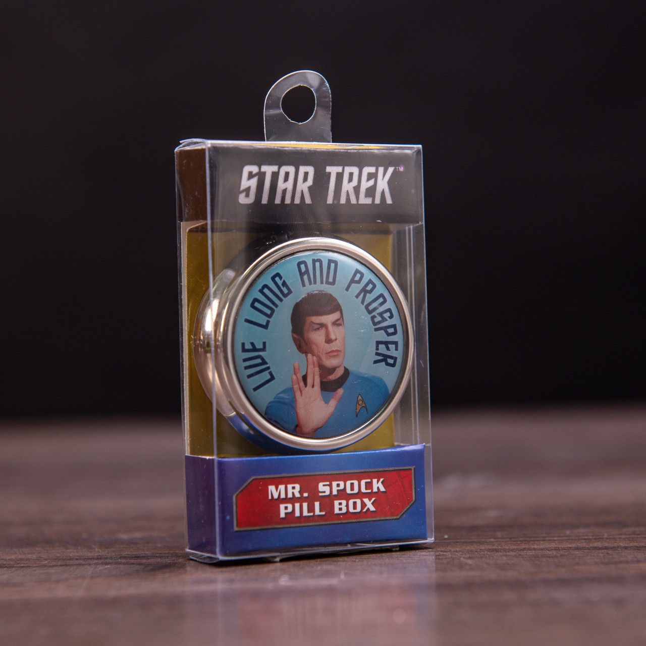 Mini krabička na pilulky Spock