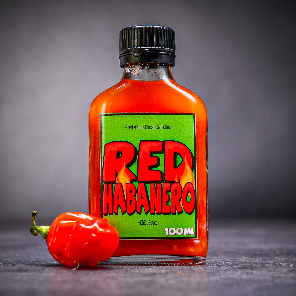 Výrazná pálivá omáčka s chilli papričkou Habanero 100 ml