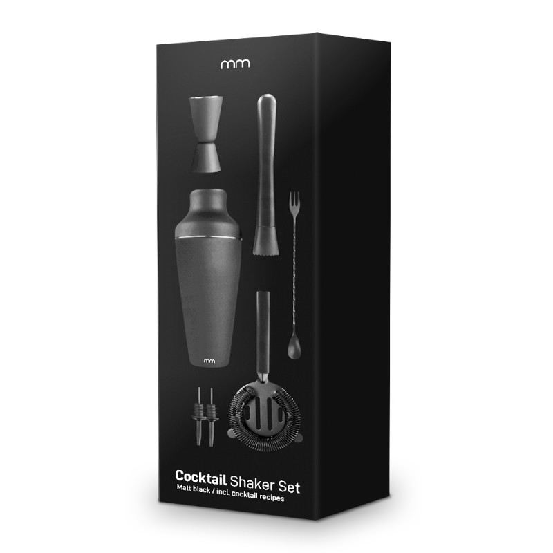 Shaker set černý - MM (05026)