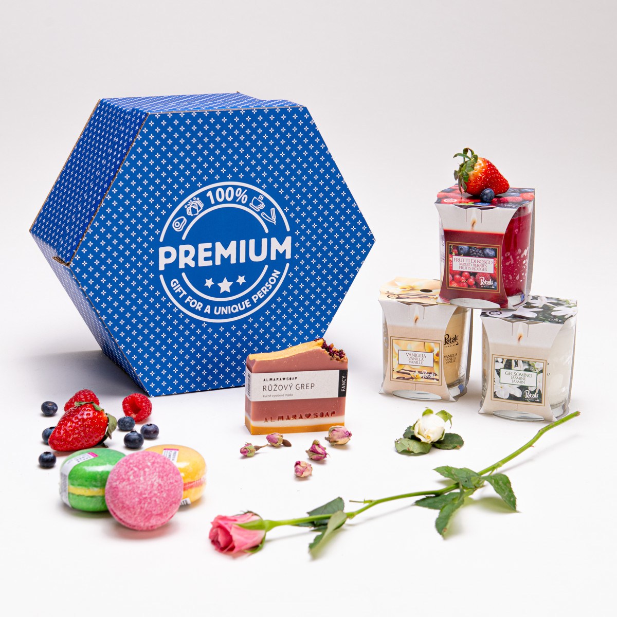Wellness Giftboxeo - Modré