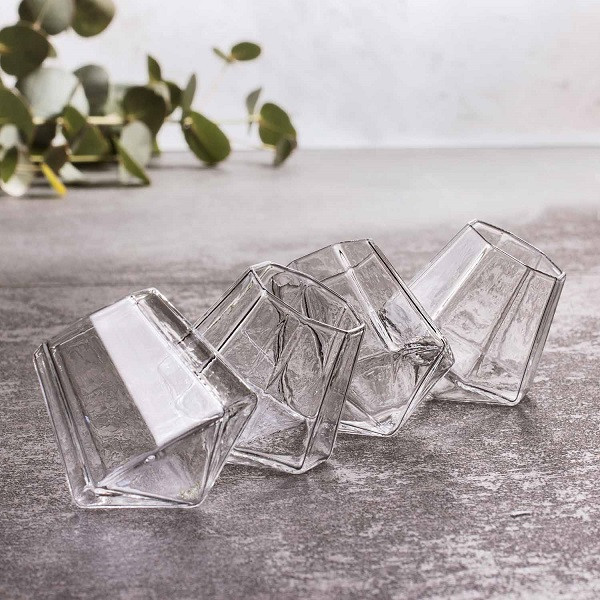 Diamond Shot Glasses (Set of 4) (1001851)