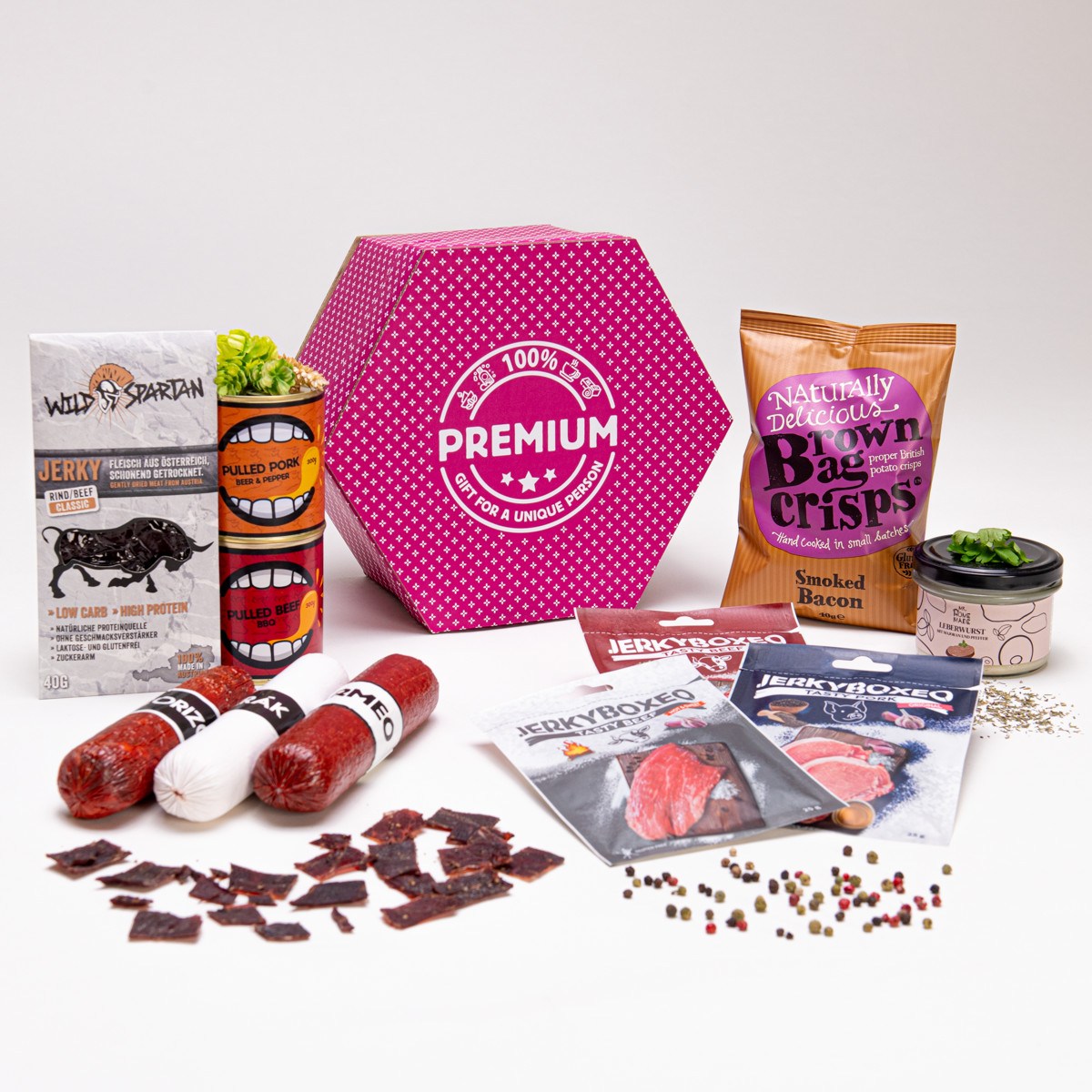 Giftboxeo plné masa XXL - Fialové
