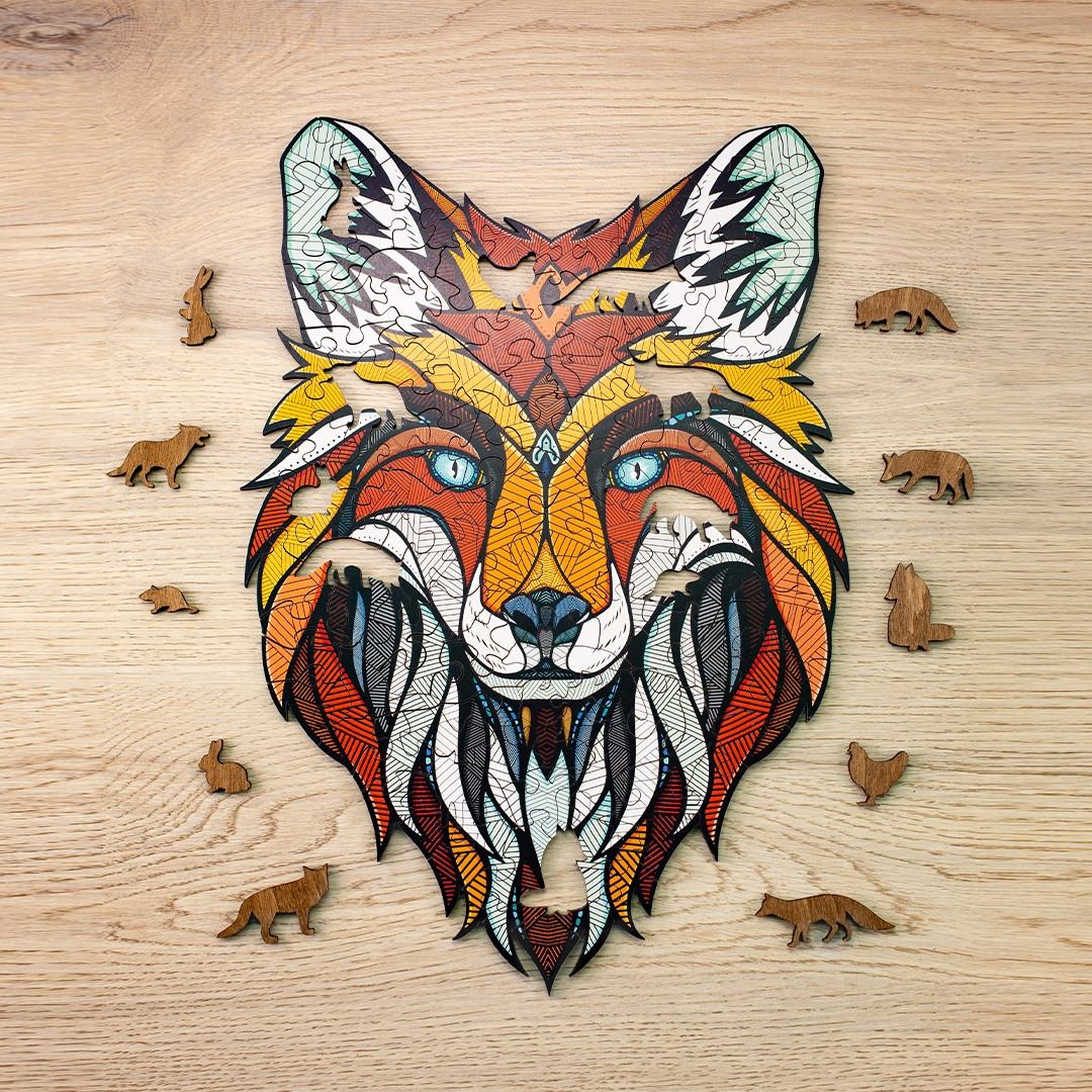 Kreativní magické puzzle – Liška