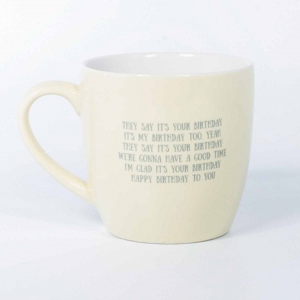 L&M Mug and Saucer Set - Birthday (1001702)