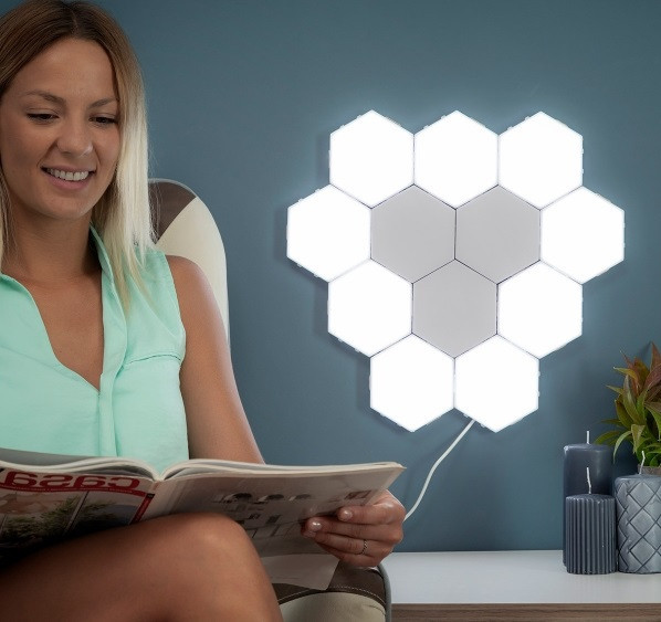 Sada modulových magnetických a dotykových LED panelů tilight innovagoods (3 kusy) (V0103124)