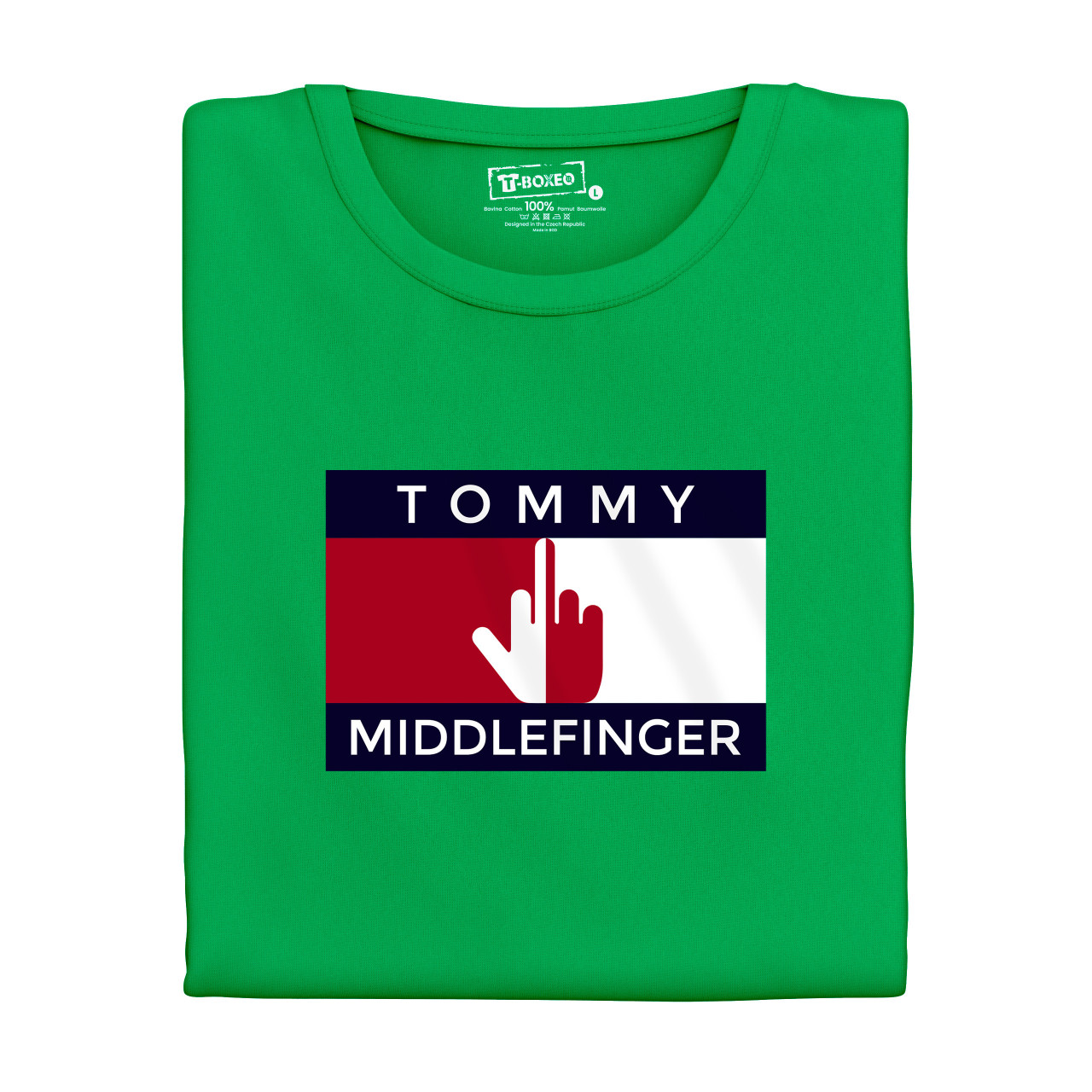 Pánské tričko s potiskem “Tommy Middlefinger”