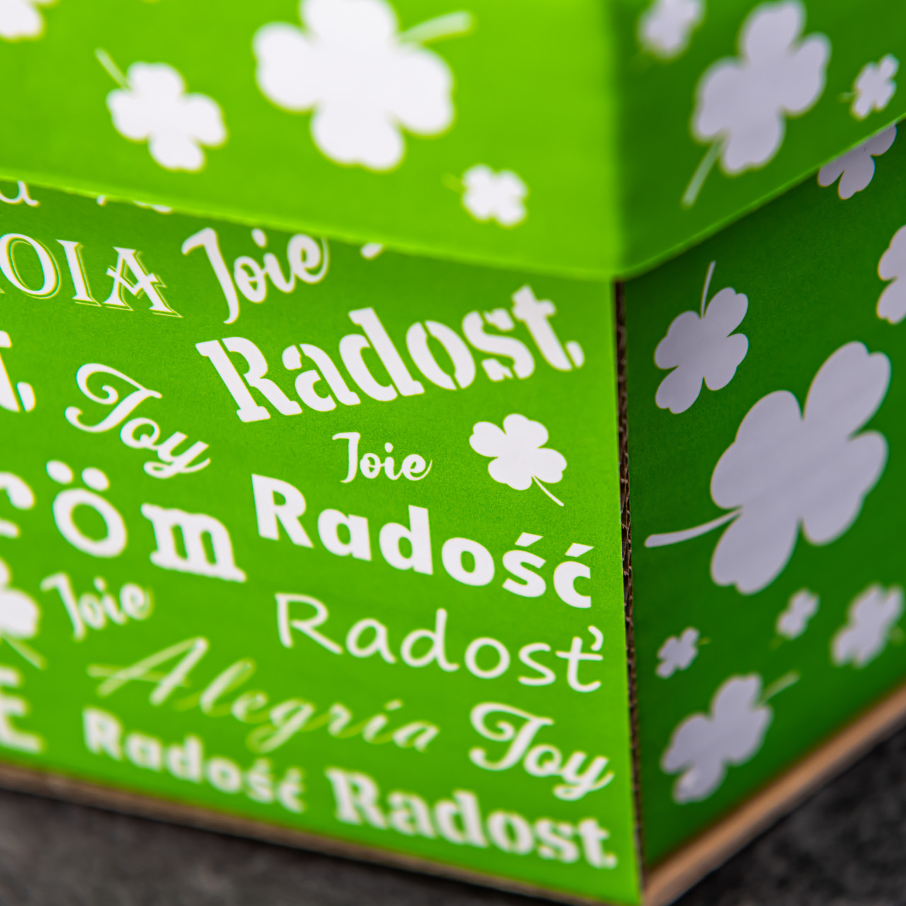 Giftboxeo - Čtyřlístek (prázdný box)