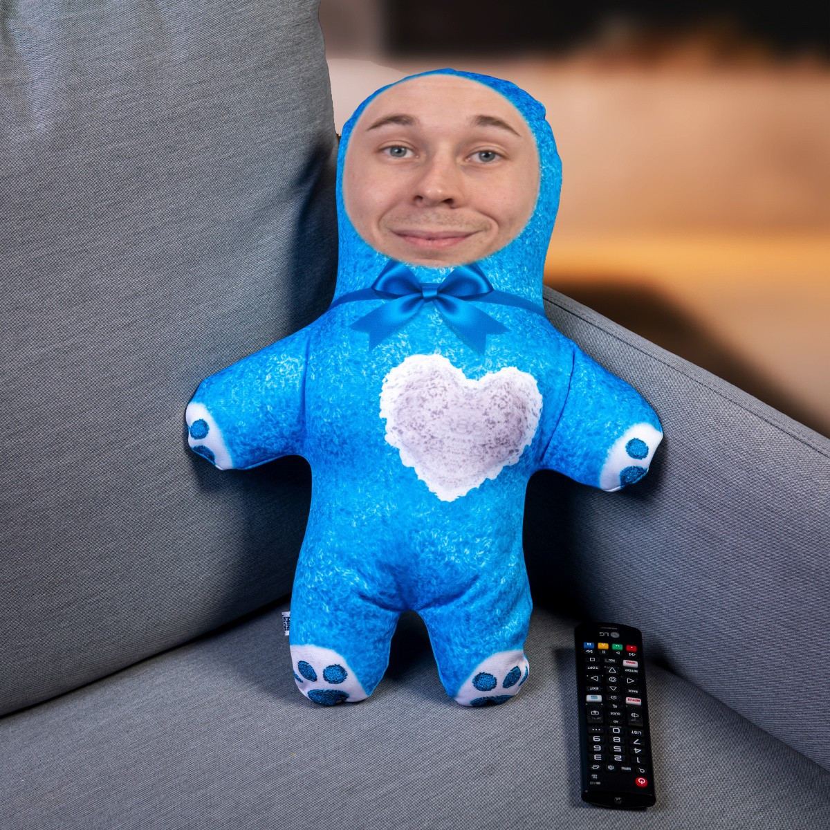 MiniKlon Modrý plyšáček