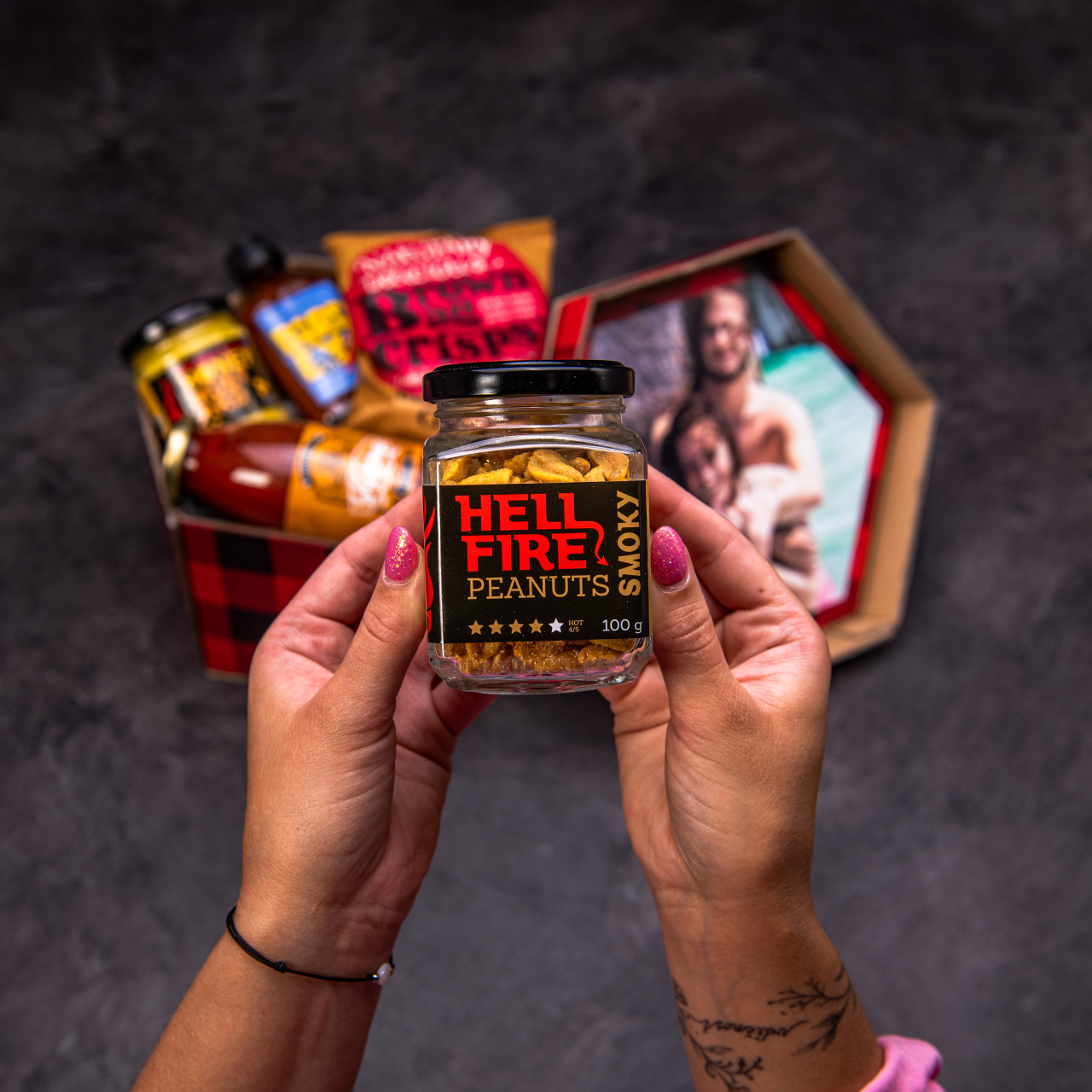 Hexagon plný chilli specialit - Čtyřlístek