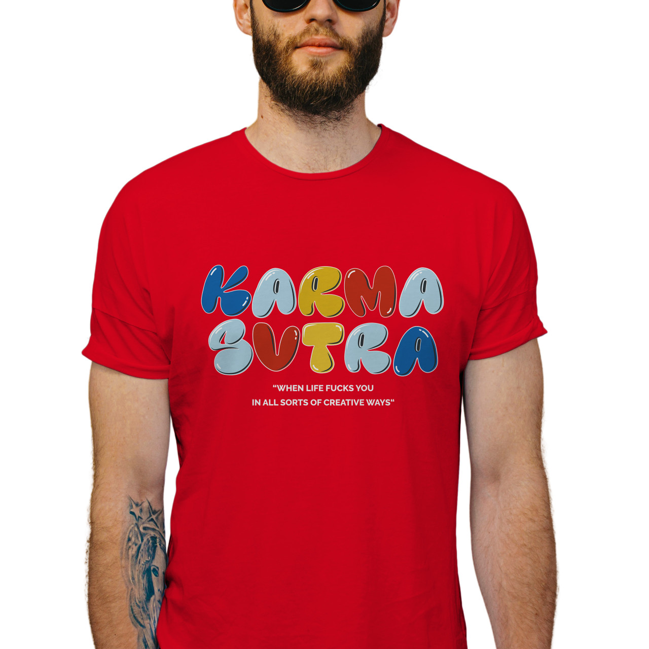 Pánské tričko s potiskem “Kamasutra”