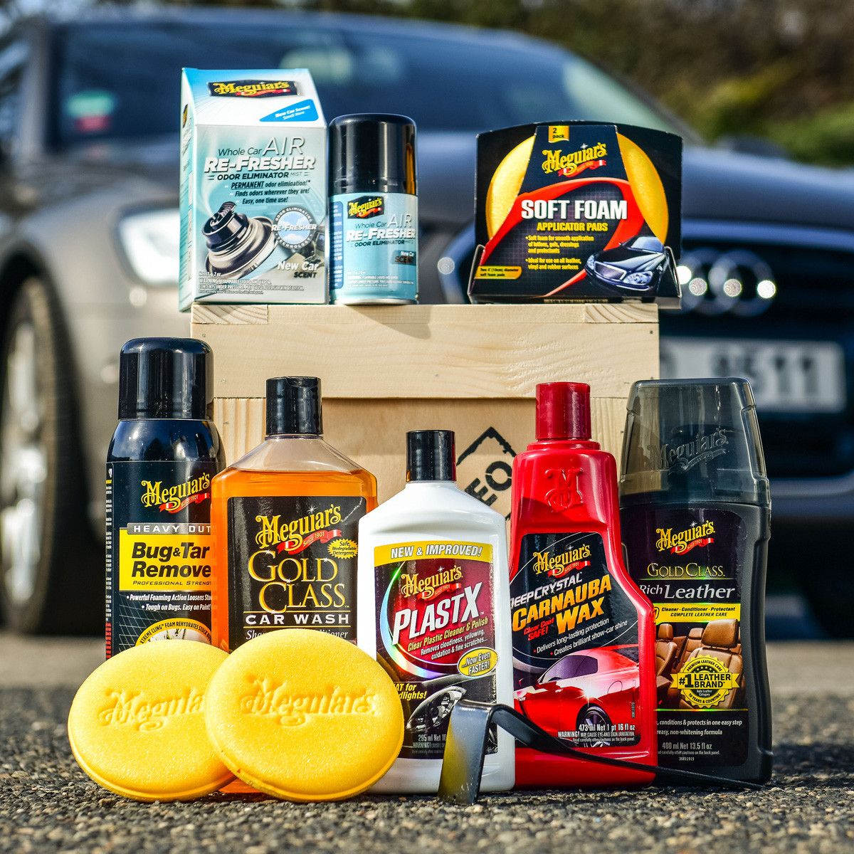 Bedna s autokosmetikou XXL