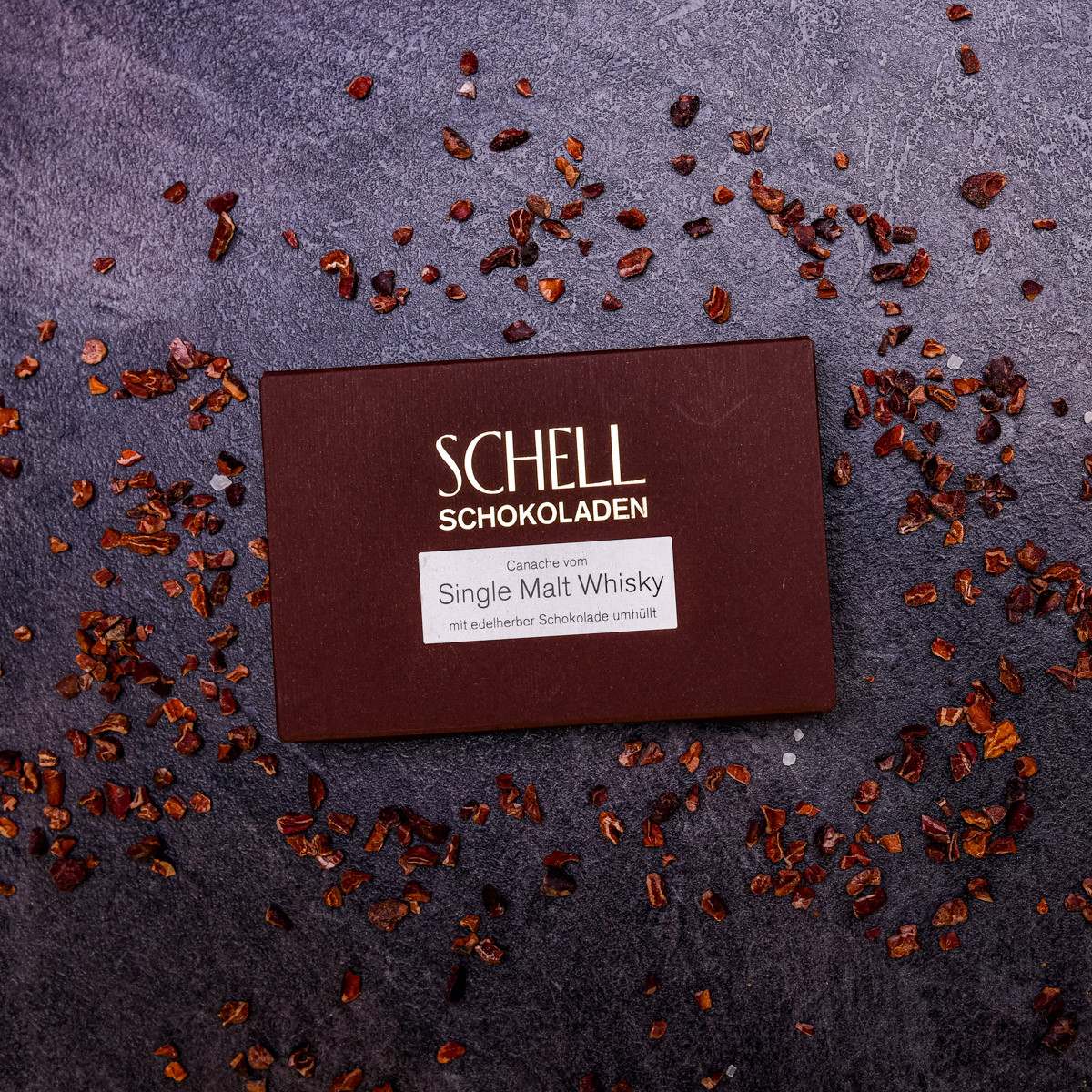 Výhodný set tří exkluzivních čokolád s alkoholem Schell