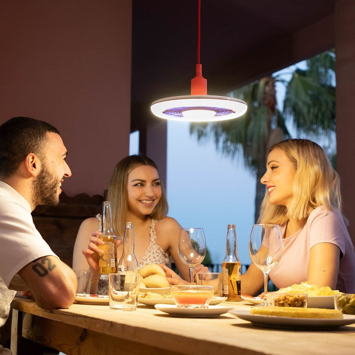 Stropní lampa proti komárům kl lamp innovagoods (V0103236)