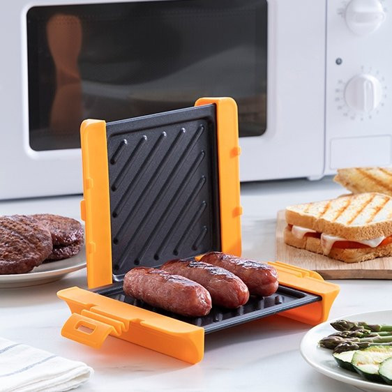 Gril do mikrovlnné trouby grillet innovagoods (V0103102)