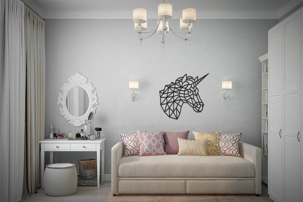 Dřevěné skládací puzzle "Unicorn"