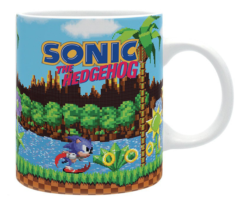 SONIC Mug 320 ml Retro subli with box x2 - Měnící hrnek Sonic (ABYMUG531)