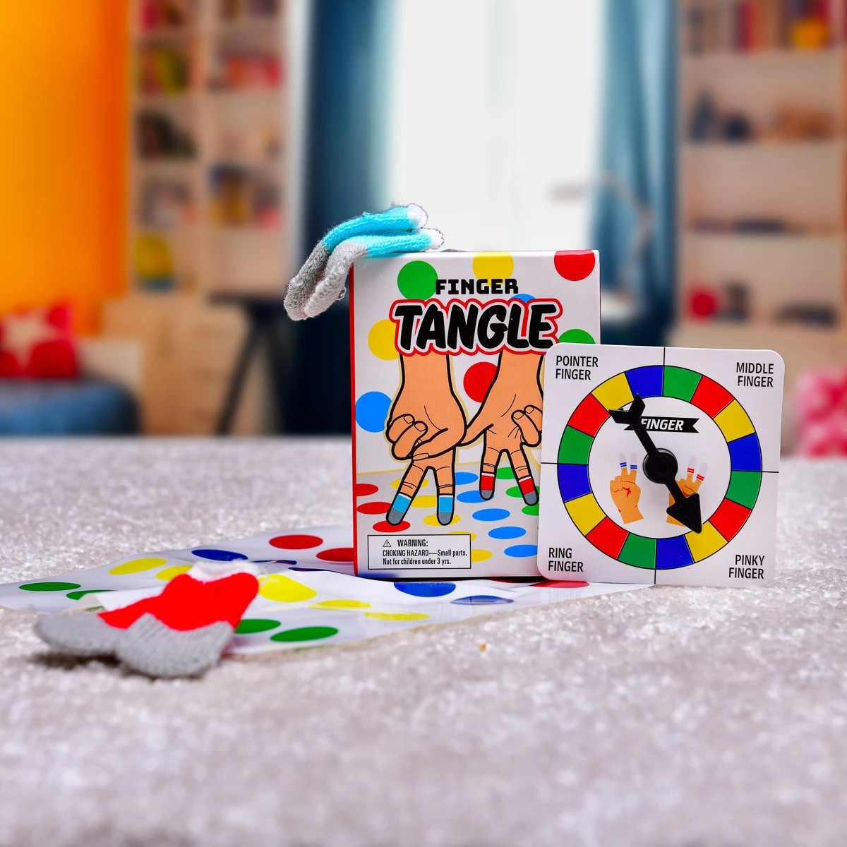 Vánoční stromeček s prstovou hrou Twister