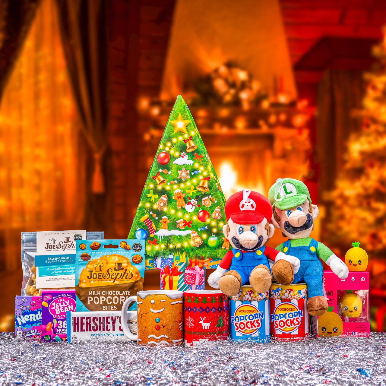 Vánoční stromeček s postavičkou Super MARIO XXL