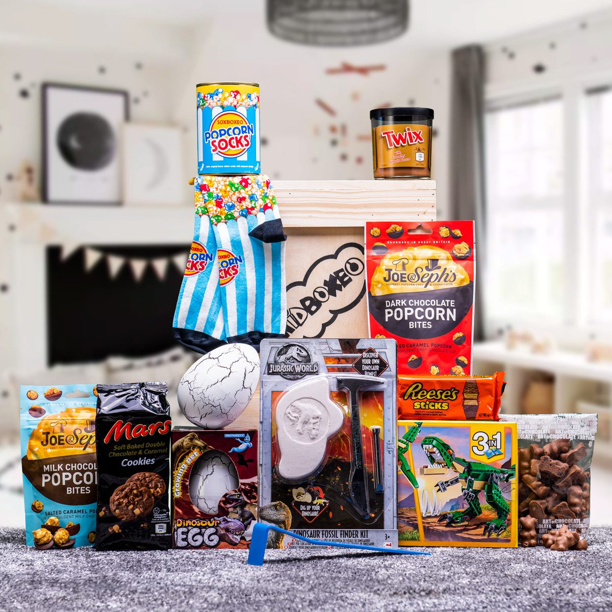 Kidboxeo plné dinosaurů