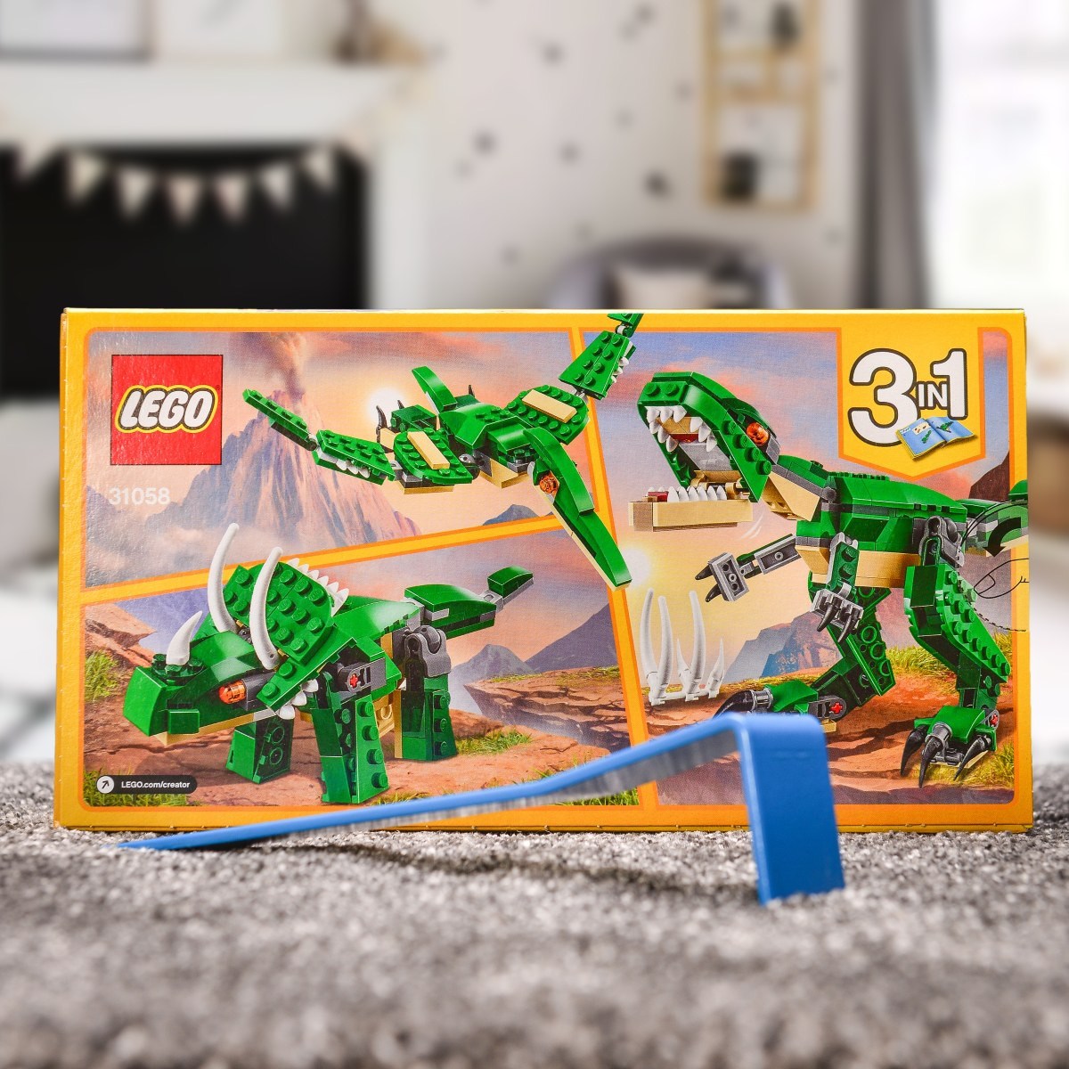 Kidboxeo plné dinosaurů
