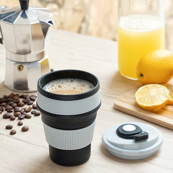 Silikonový skládací hrnek flahsie innovagoods (V0103302)