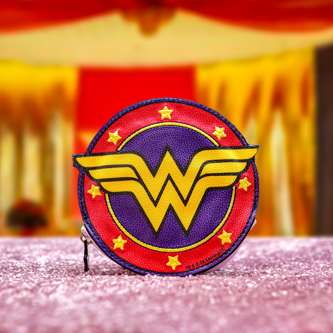 Vánoční stromeček s peněženkou Wonder Woman