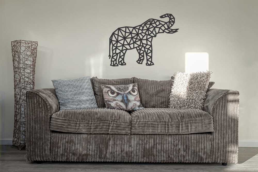 Dřevěné skládací puzzle "Elephant"
