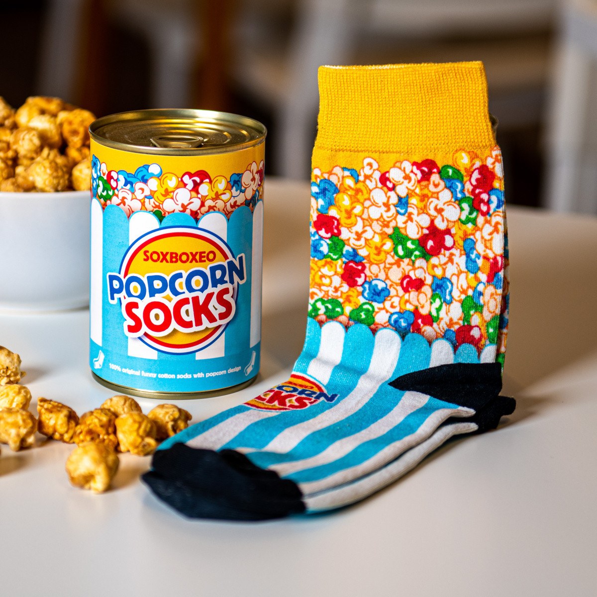 Vánoční stromeček plný sladkého popcornu