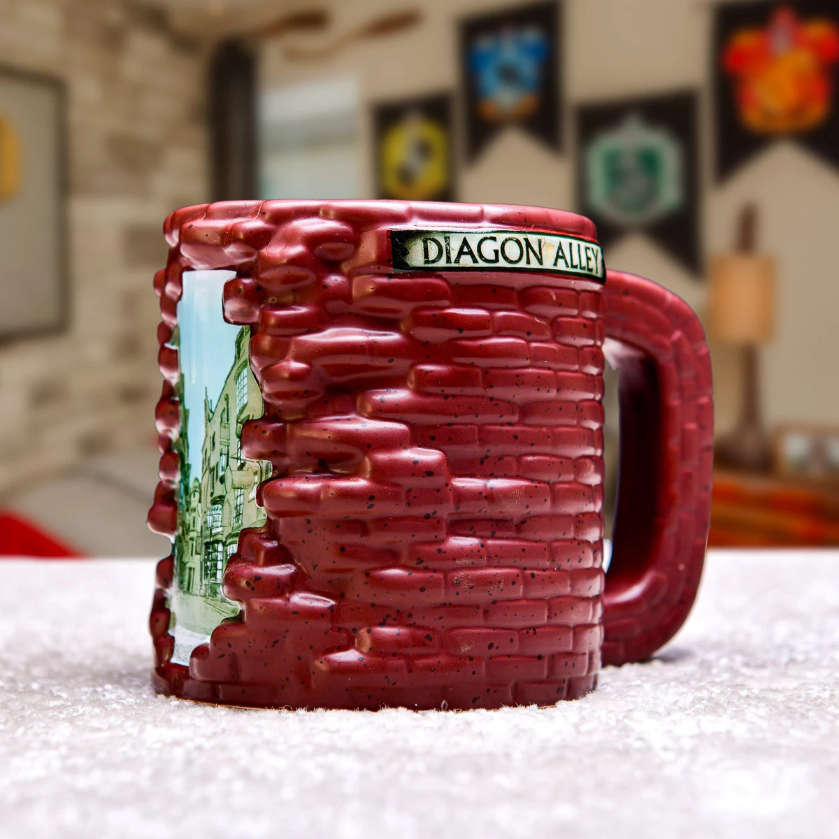 Keramický 3D hrnek Harry Potter Diagon Alley - 500 ml