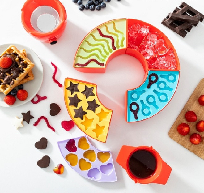 Stroj na želatinové bombóny a čokoládové fondue innovagoods (V0103367)