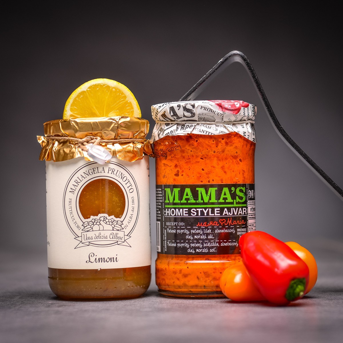 Mama's Ajvar jemny a Marmellata di limoni.jpg