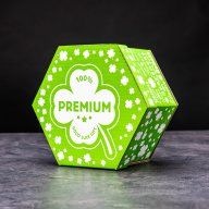 Hexagon plný luxusních holících potřeb - Čtyřlístek