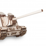 Dřevěný skládací 3D model - Tank ISU-152