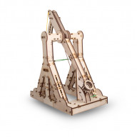 Dřevěný skládací 3D model - Trebuchet