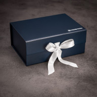 Giftboxeo dárkový box (royal blue) - Pro vegana