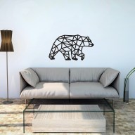 Designové nástěnné puzzle - Bear